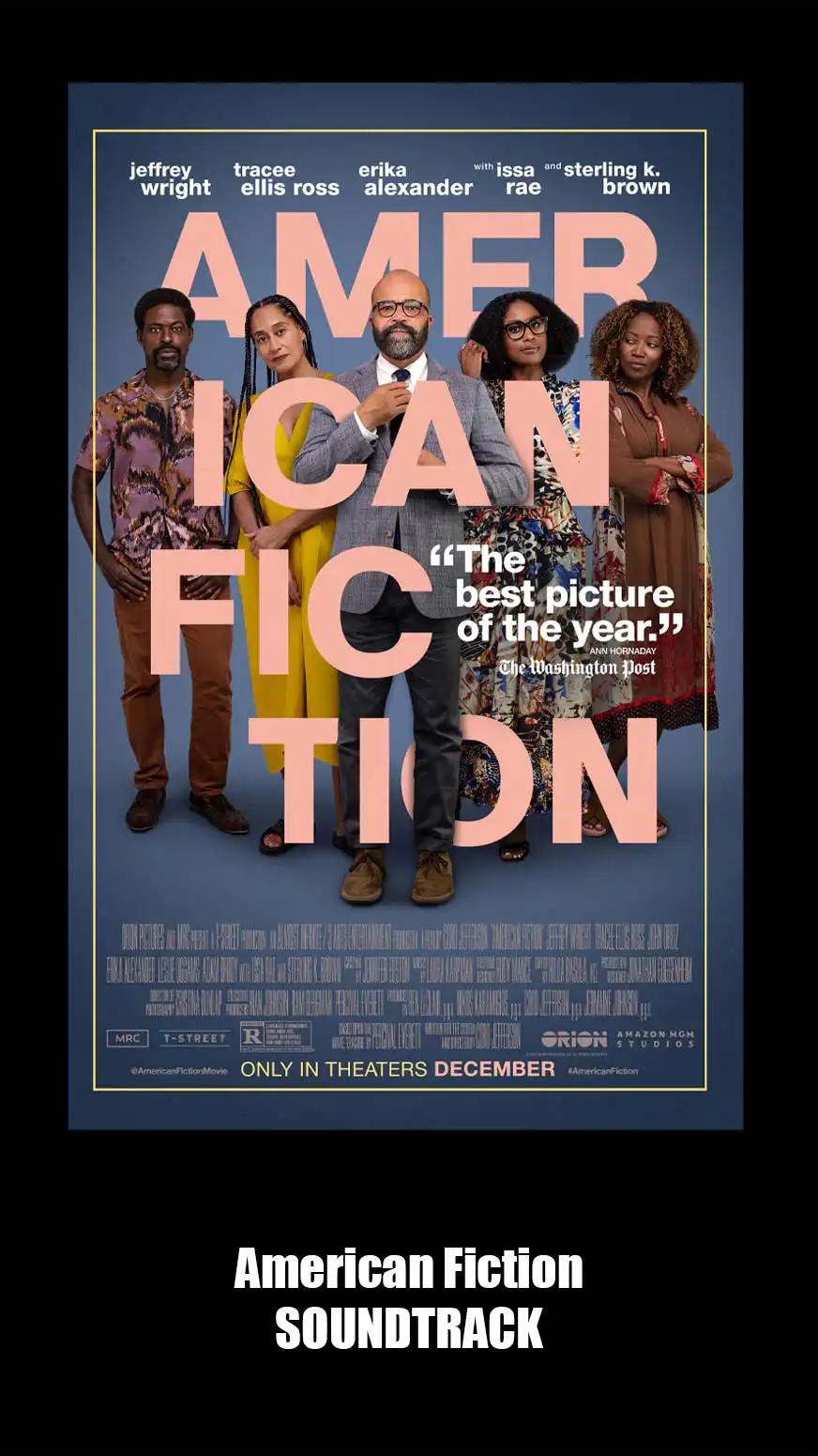 American Fiction Soundtrack (2023). Music List From The Movie