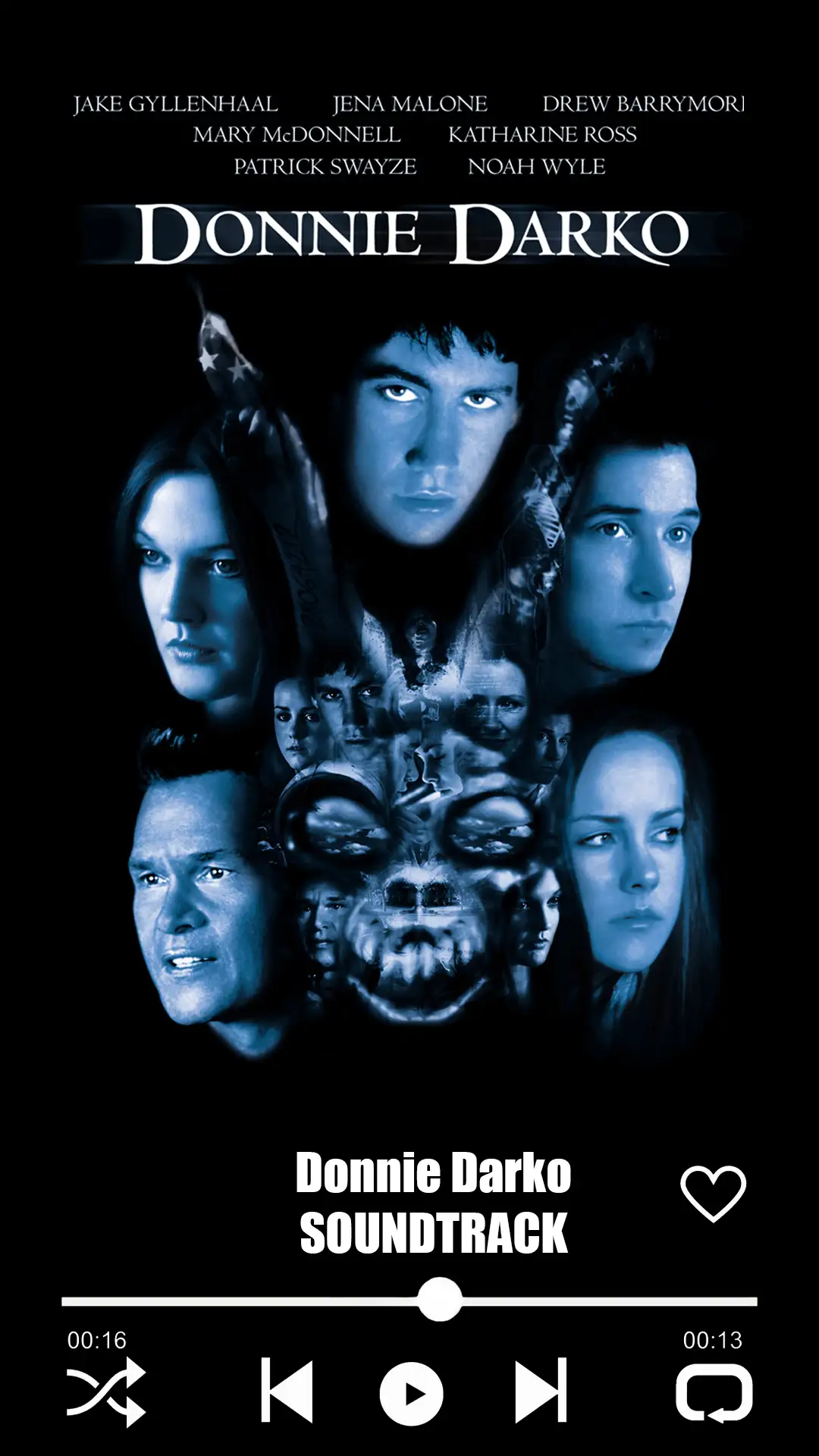 Donnie Darko Soundtrack (2001). Music List From The Movie