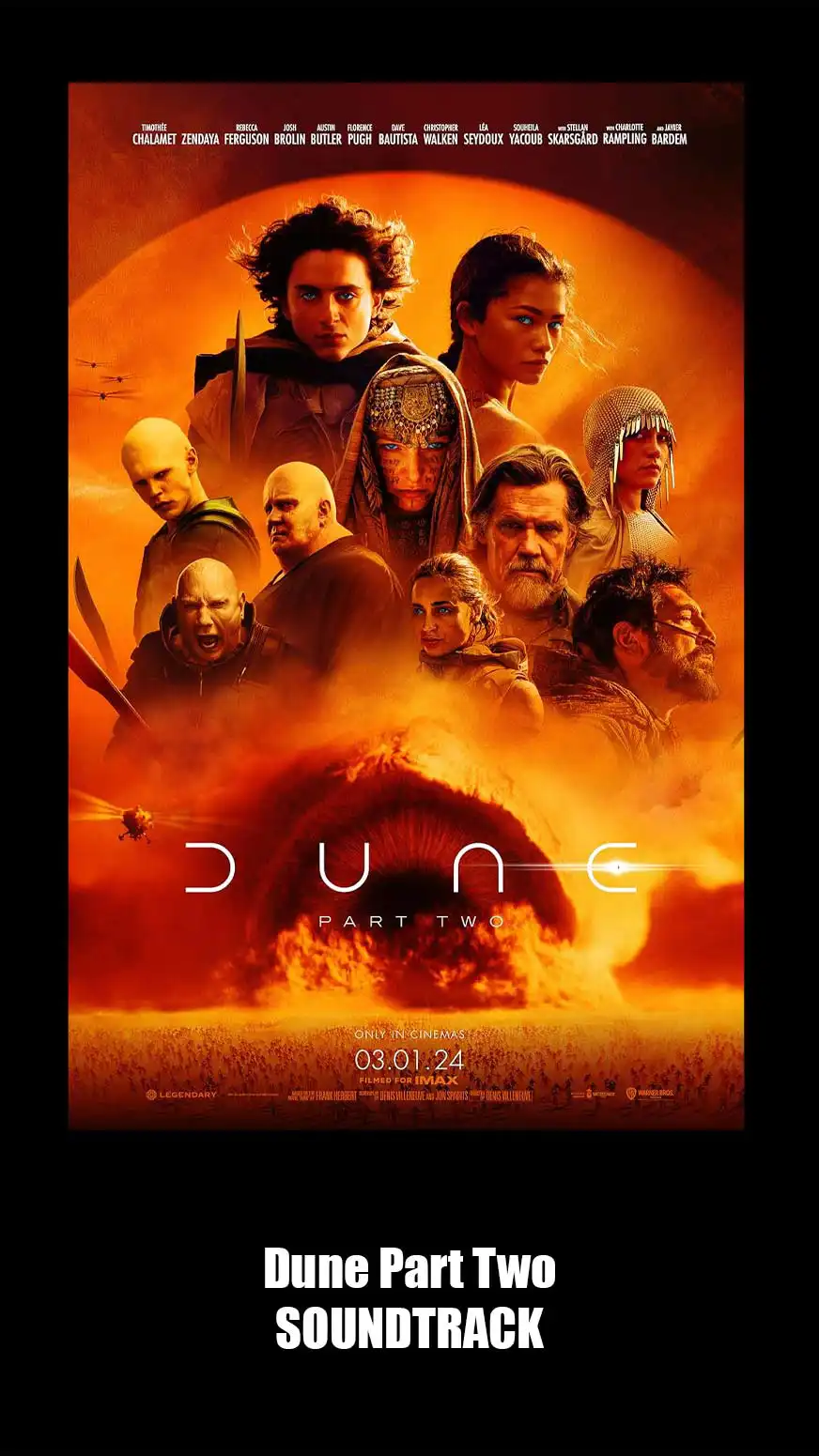 Dune Part Two Soundtrack (2024). Music List From The Movie