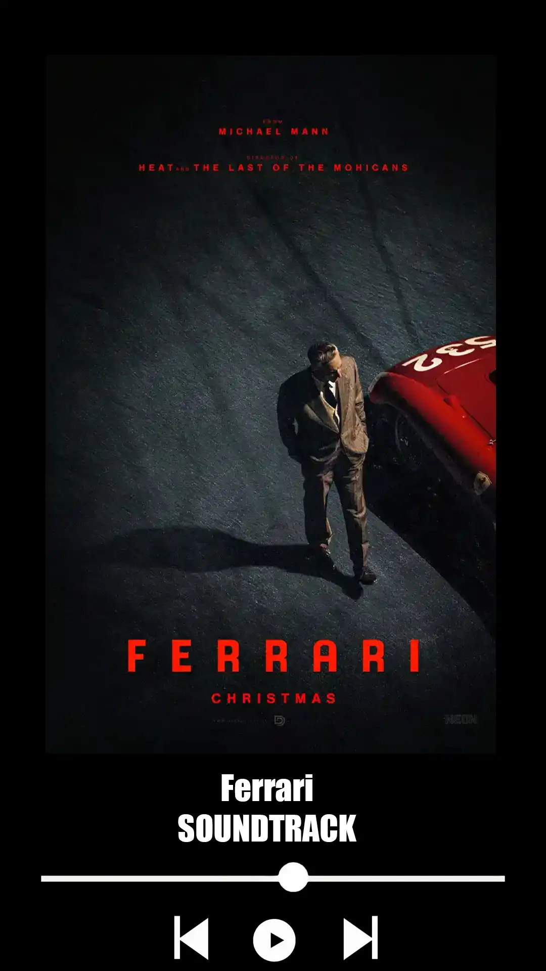 Ferrari Soundtrack (2023). Music List From The Movie