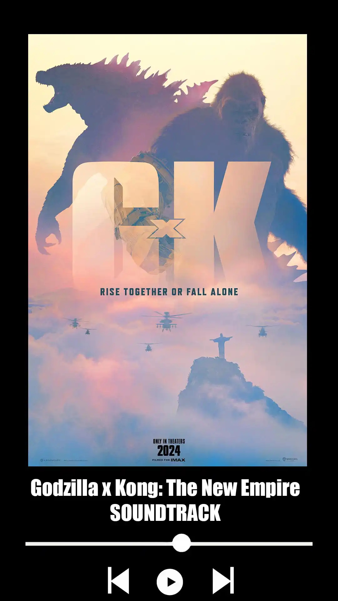 Godzilla X Kong: The New Empire Soundtrack (2024). Music List From The Movie