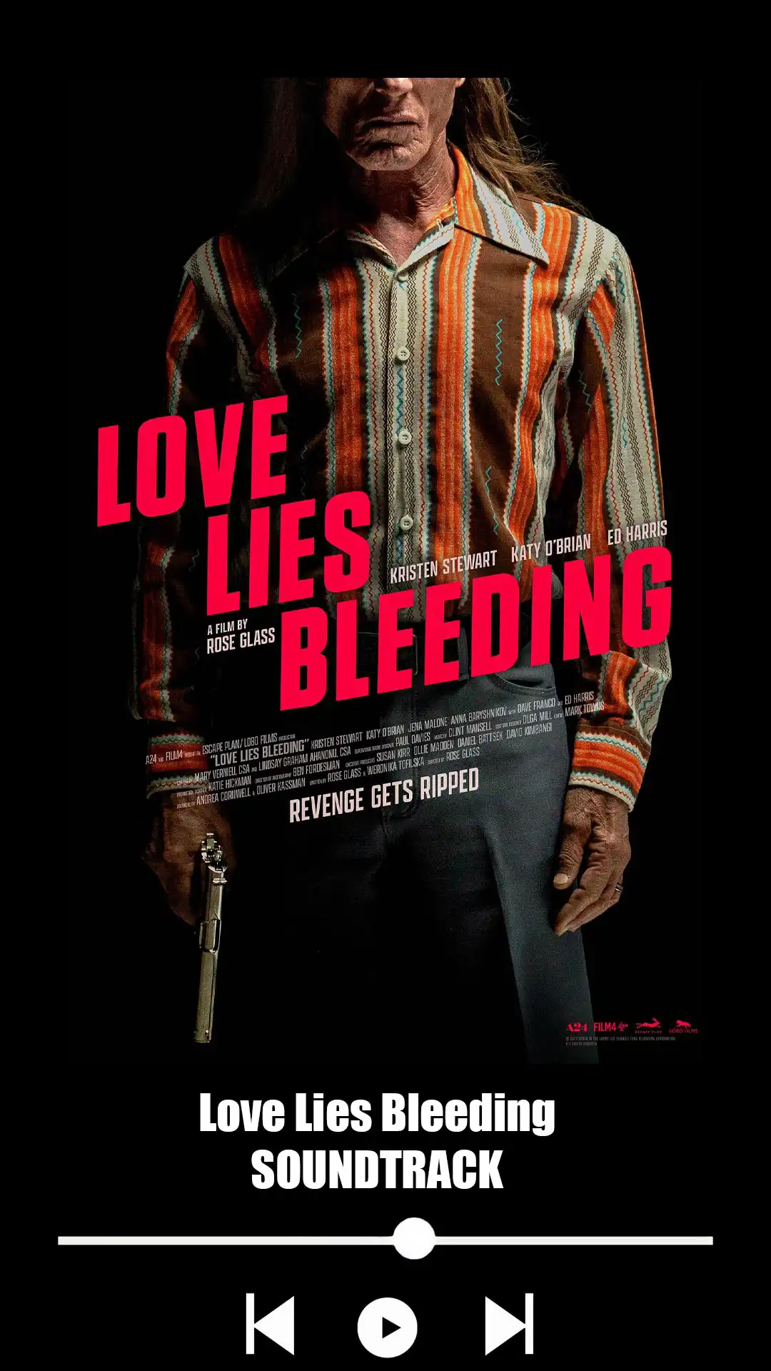 Love Lies Bleeding Soundtrack (2024). Music List From The Movie