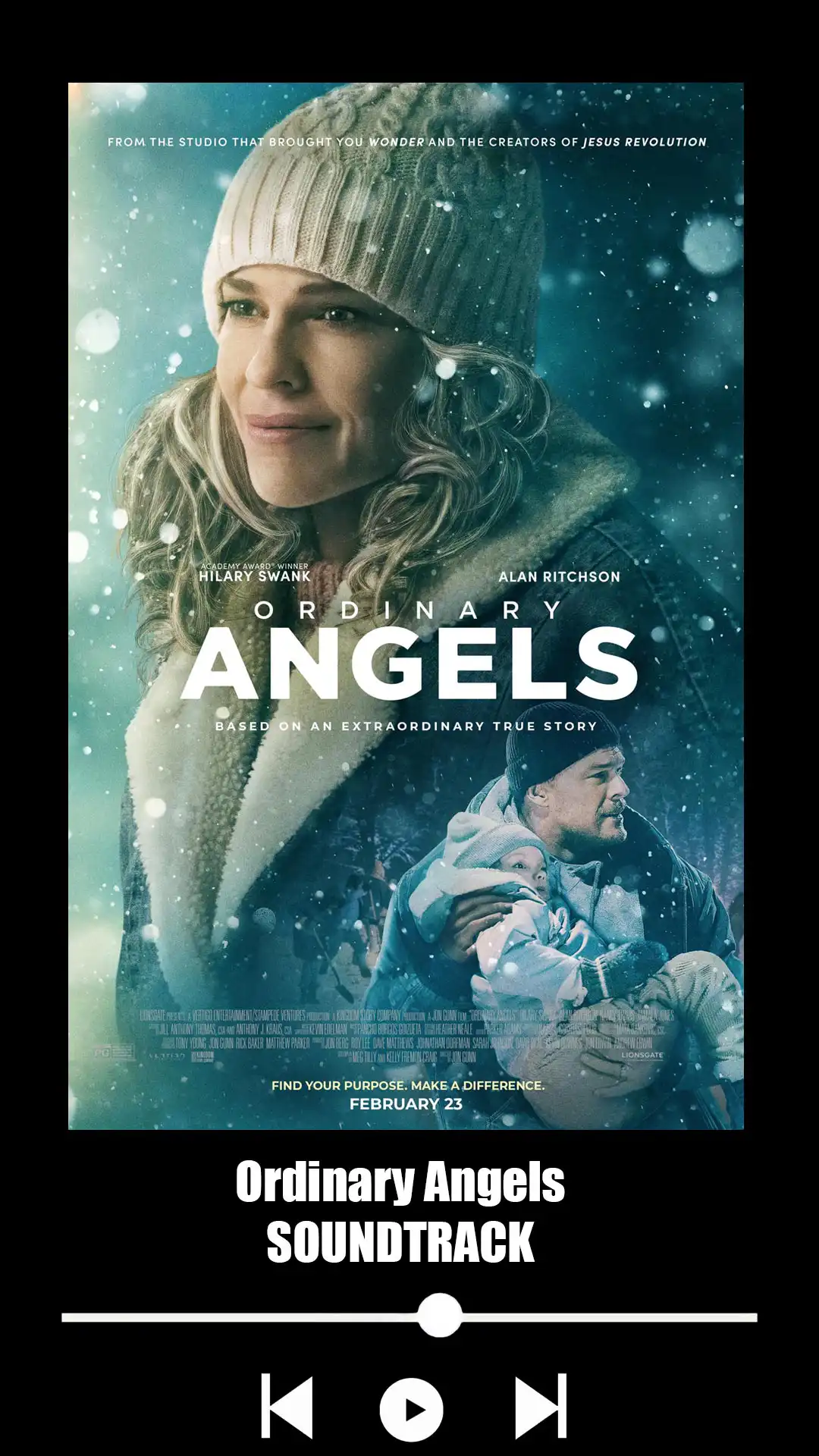 Ordinary Angels Soundtrack (2024). Music List From The Movie