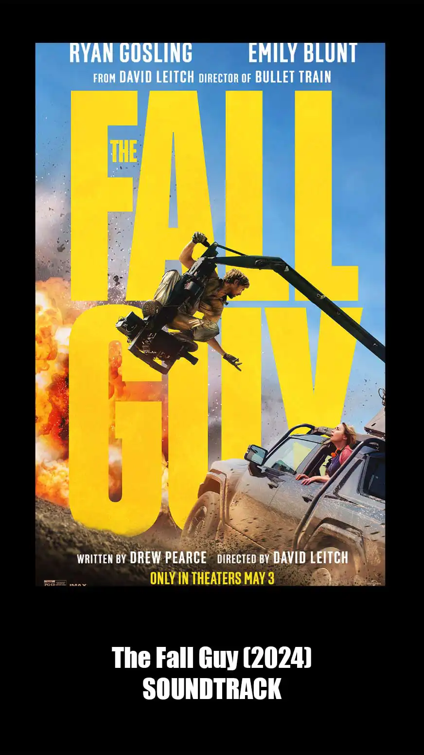 The Fall Guy Soundtrack (2024). Music List From The Movie