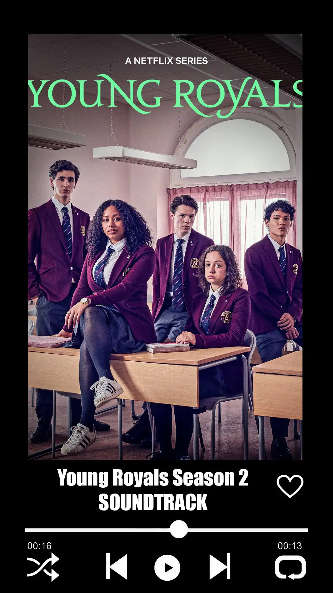 Young Royals Season 2 Soundtrack. Music List From The Serie