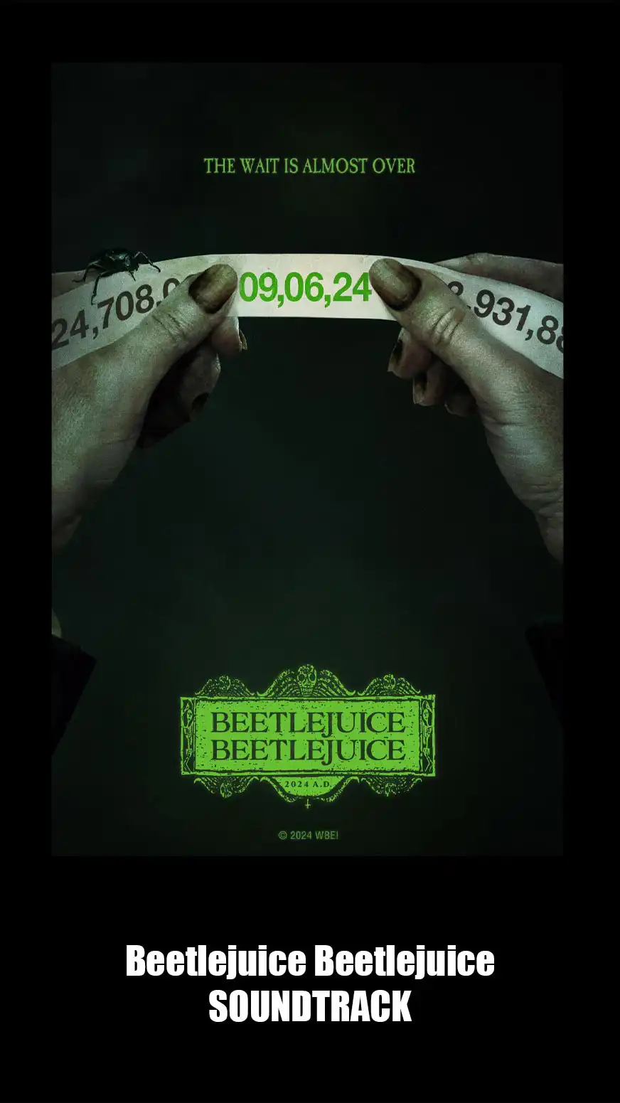 Beetlejuice 2 Soundtrack (2024). Every Song From The Movie