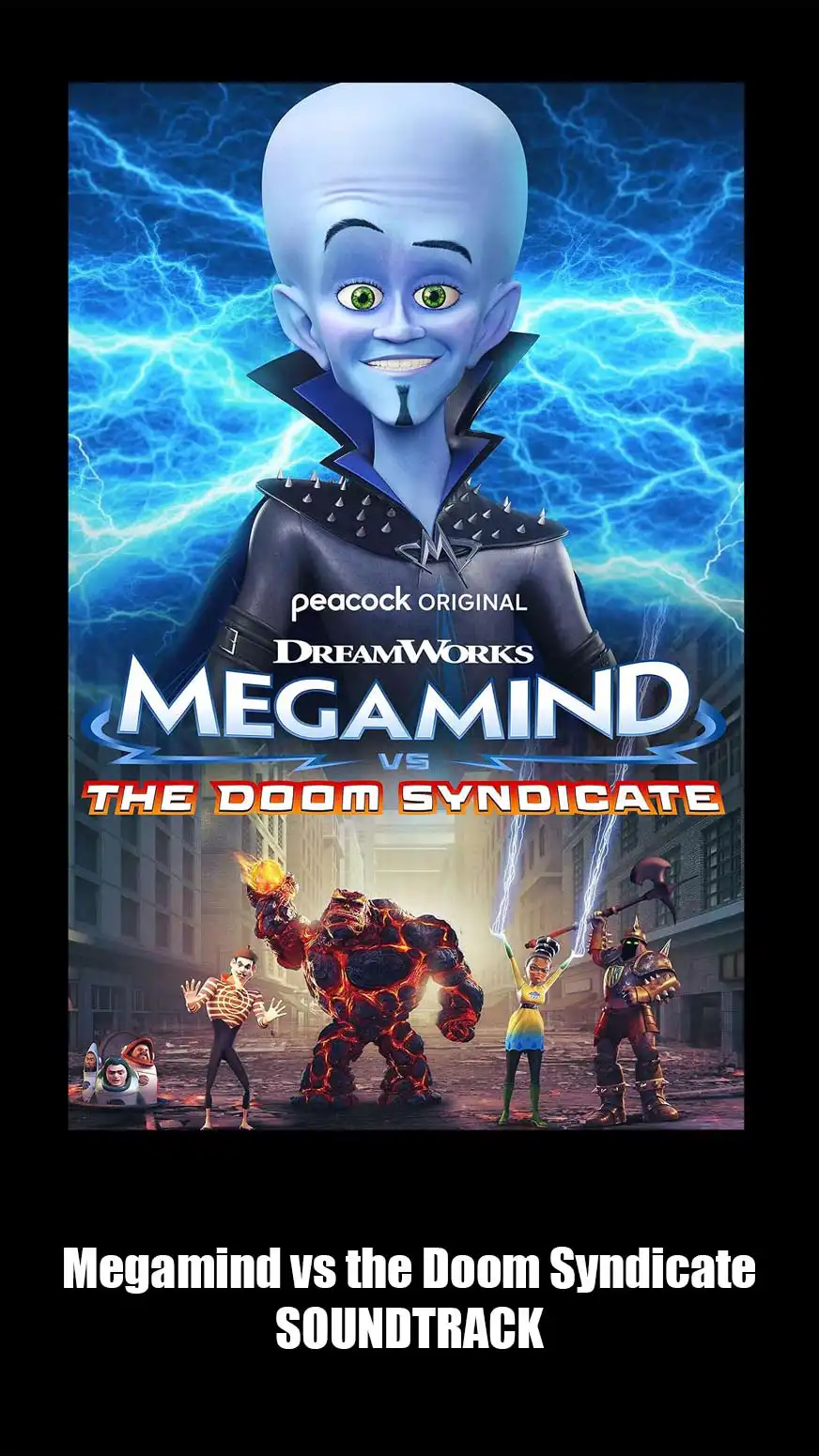 Megamind Vs The Doom Syndicate Soundtrack (2024). Music List