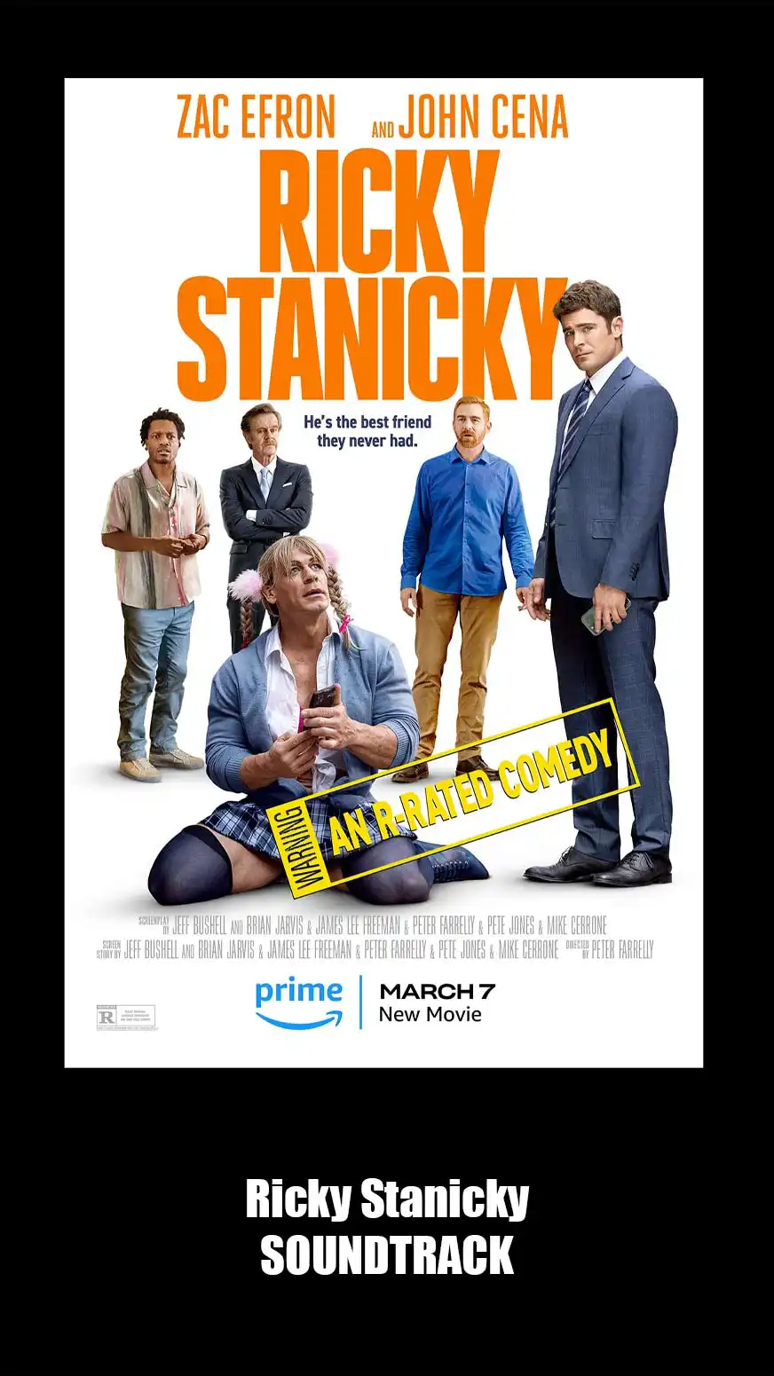 Ricky Stanicky Soundtrack (2024). Music List From The Movie