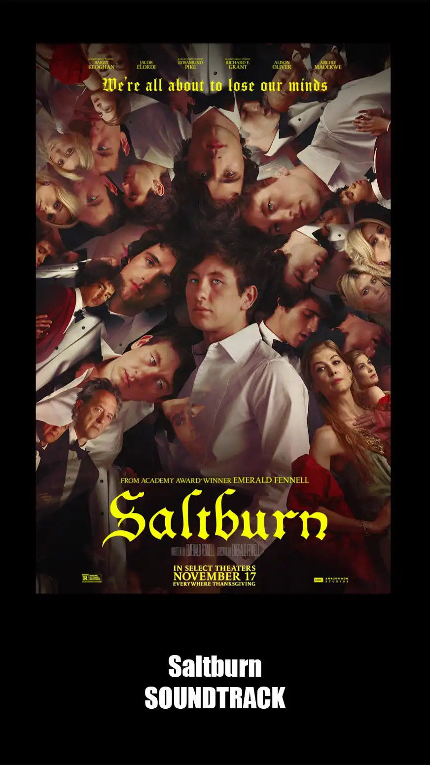 Saltburn Soundtrack (2023). Music List From The Movie