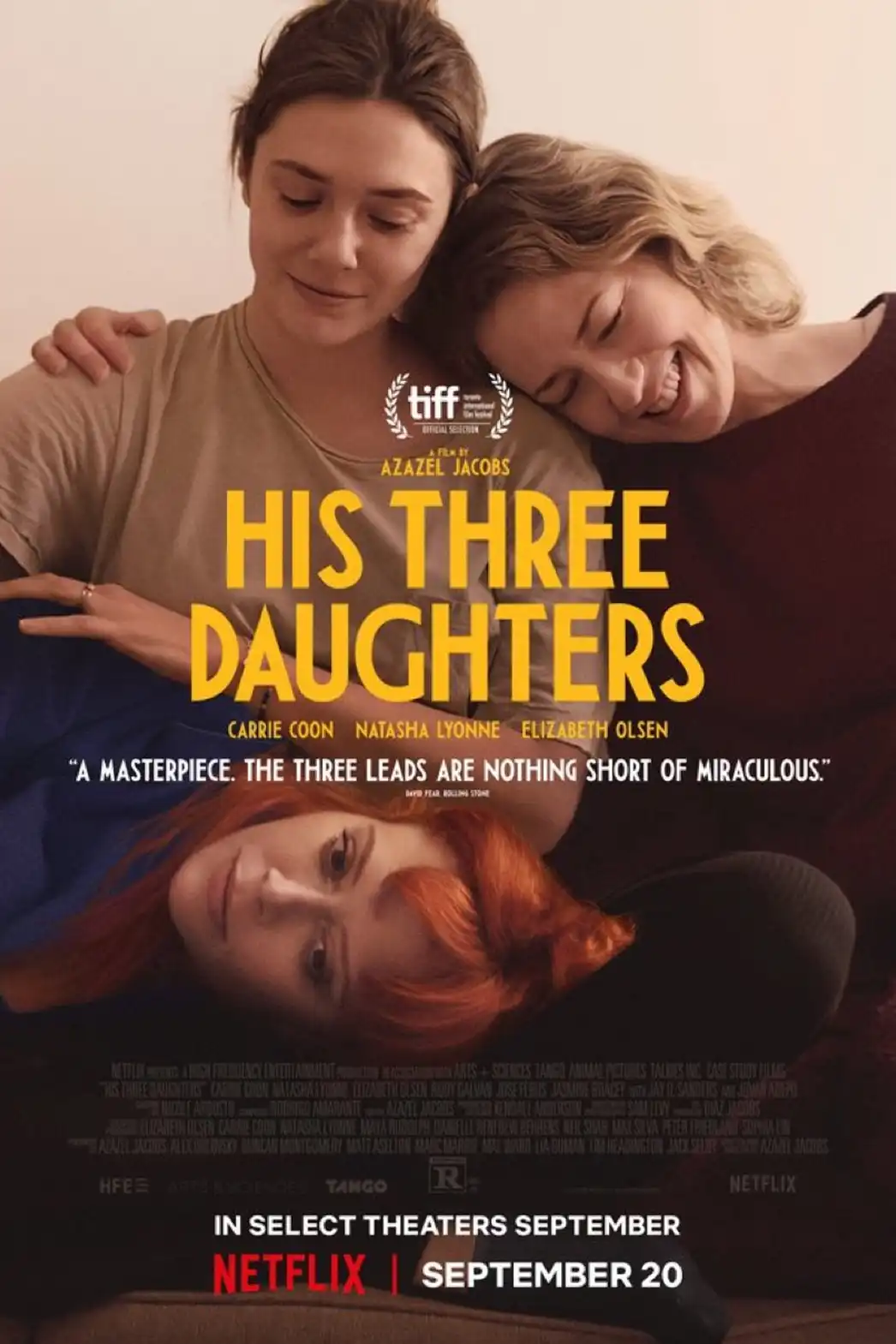 His Three Daughters Soundtrack (2024). Music List From The Movie